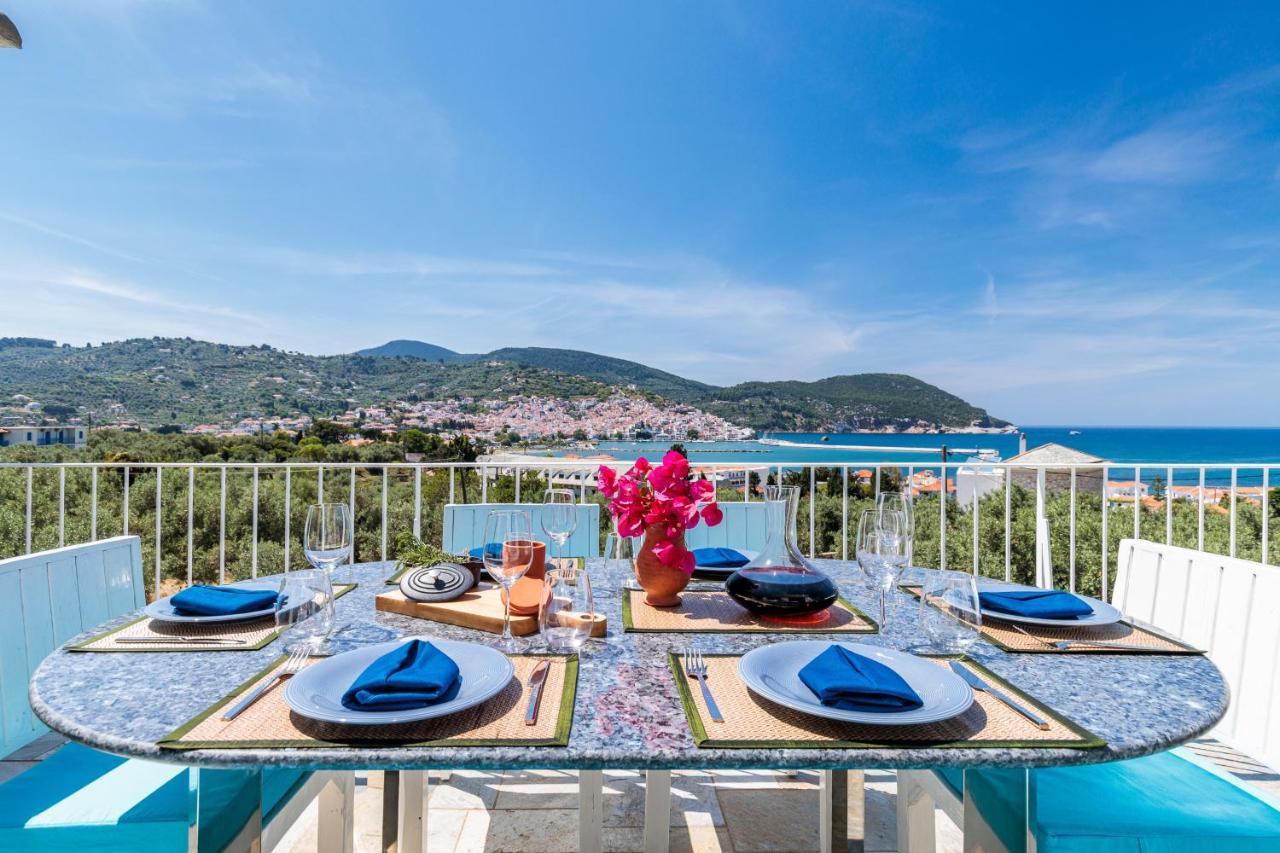 Sunshine Pool Villa Скопелос Екстериор снимка