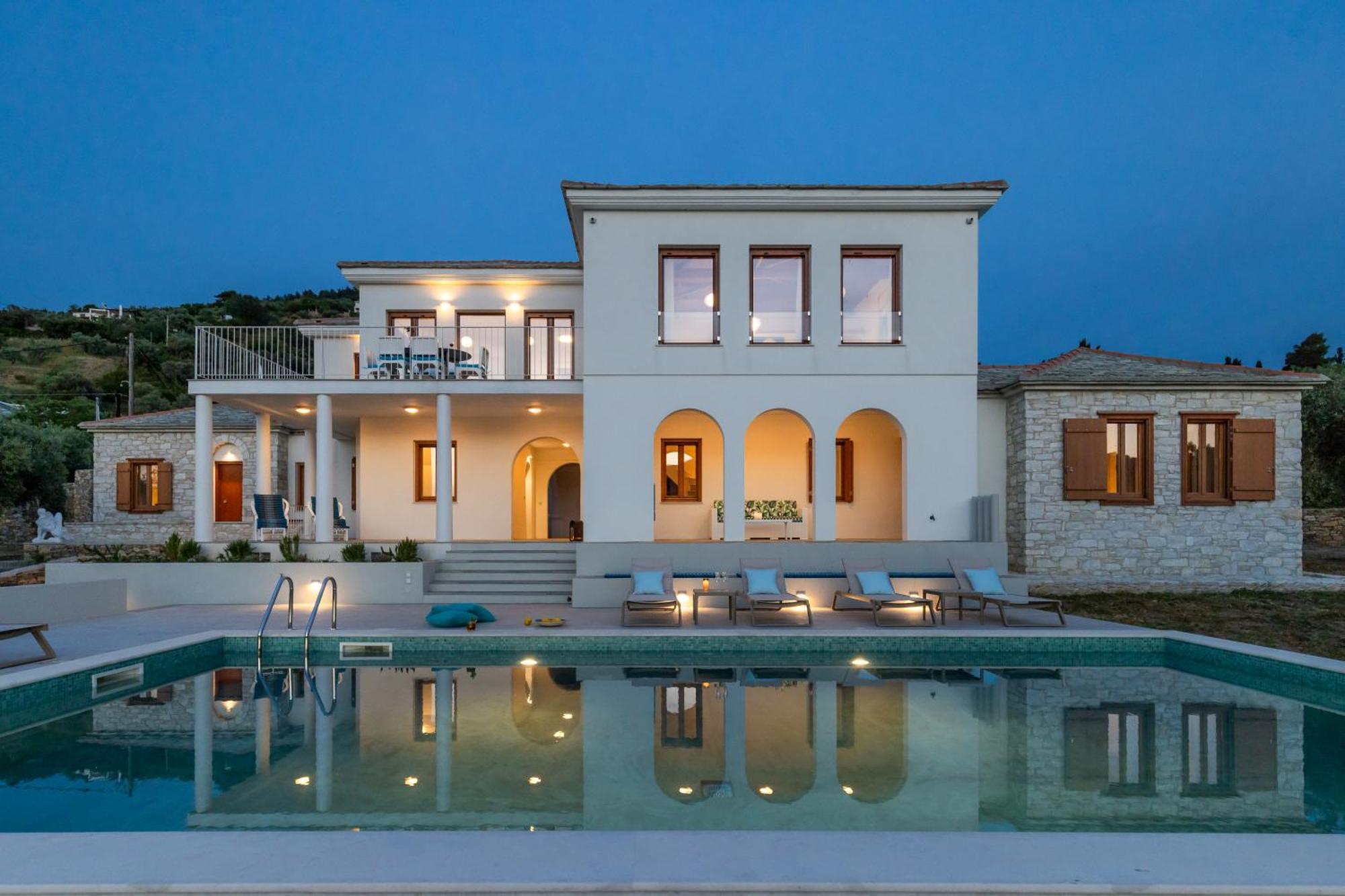 Sunshine Pool Villa Скопелос Екстериор снимка